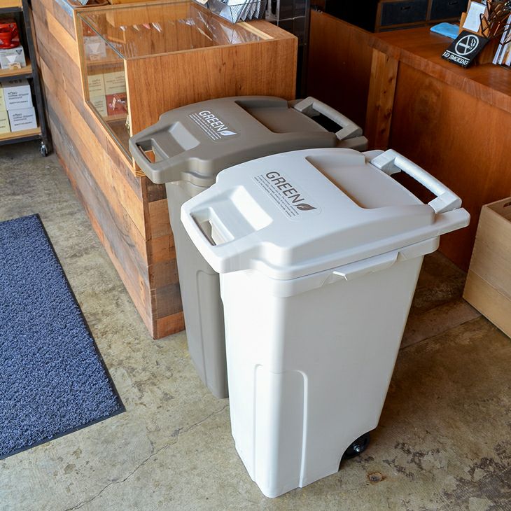 RISU植物由来 キャスターペール 70C2（屋外ゴミ箱） | リス公式