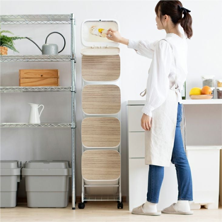 RISU スタンドダストボックス5P（分別式ゴミ箱） | リス公式オンライン