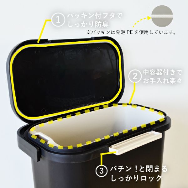 Rionページ　当時物　犬　ゴミ箱　デットストック　調味料入れ ペットフード ストッカー 真空 自動排気 収納バケツ 犬餌 猫餌 真空