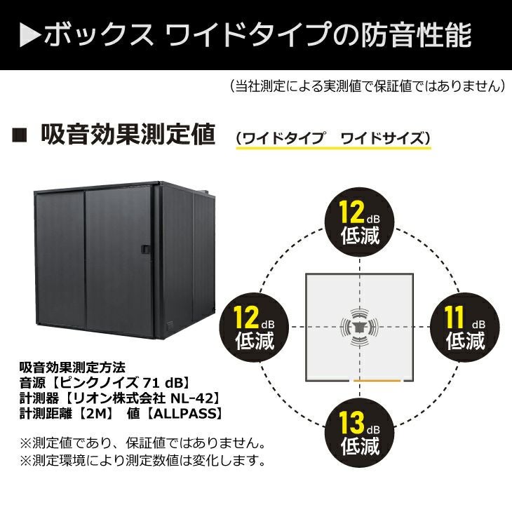 GAMEBOX ボックス ワイドタイプ(防音ブース) | リス公式オンラインショップ