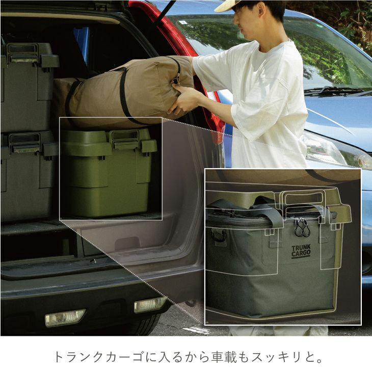 トランクカーゴ ソフトクーラーボックスです