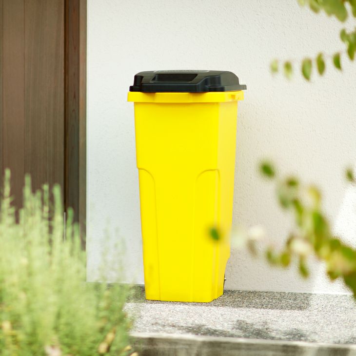 キャスターペール70L フタ BK | リス公式オンラインショップ