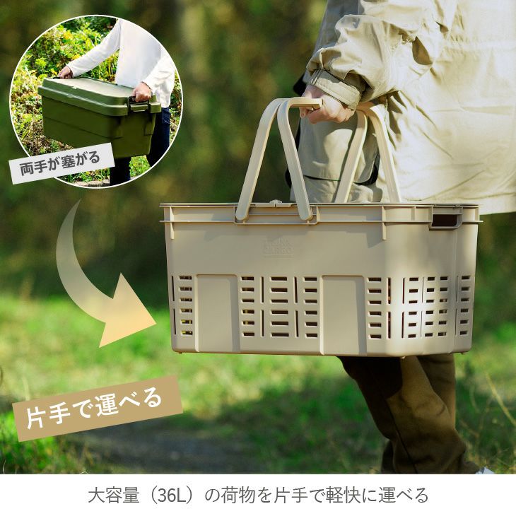 トランクカーゴ メッシュカーゴ 36 (36L) | リス公式オンラインショップ