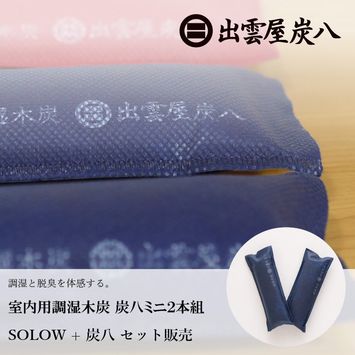炭八ミニ【2本組】＋ ゴミ箱 SOLOW ペダルオープンツイン 45L~20L